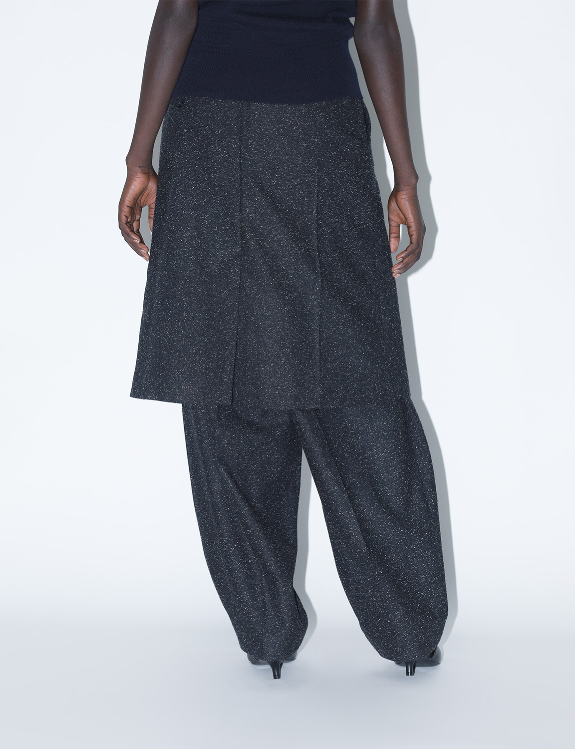 LAYERED TROUSERS