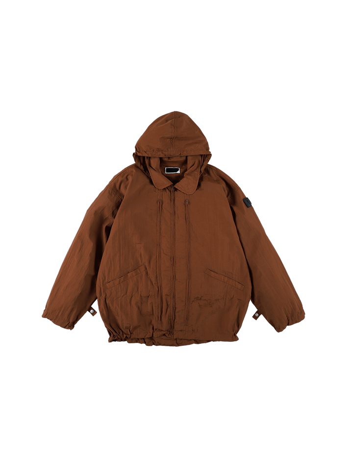 CRUSHED NYLON FULL PACK JACKET