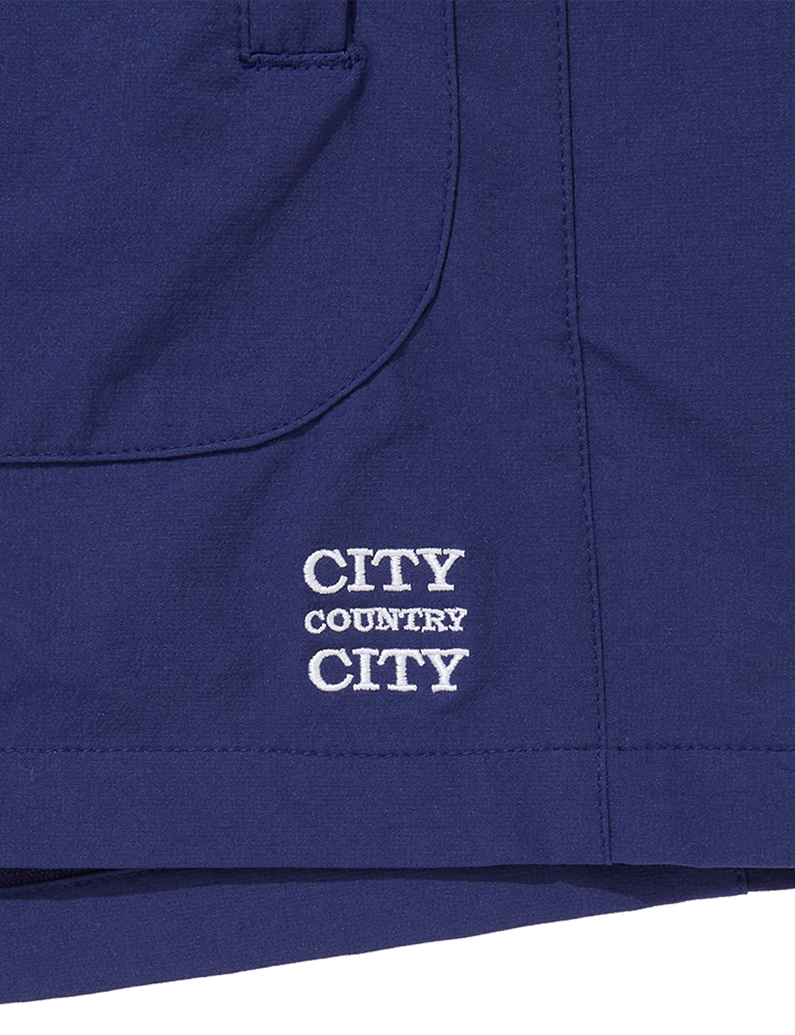 EMBROIDERD LOGO STRECH NYLON EASY SHORTS