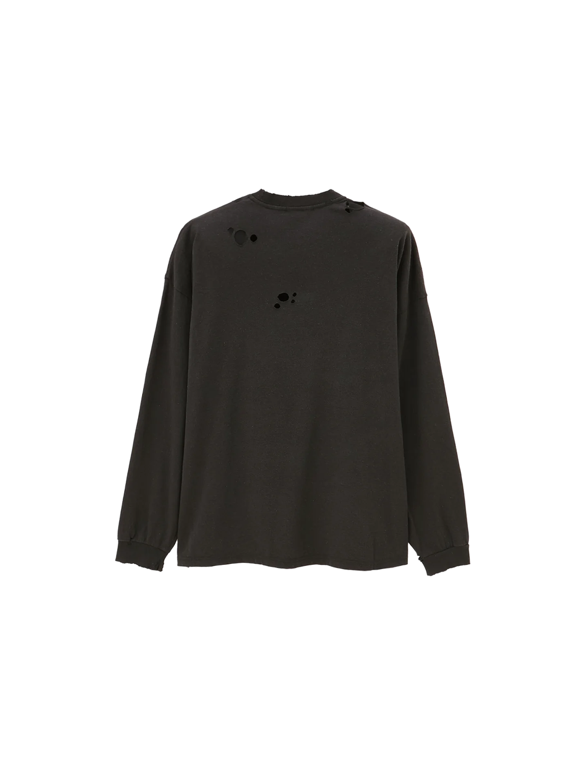Shoulder-Pad Long Sleeve T-Shirt 