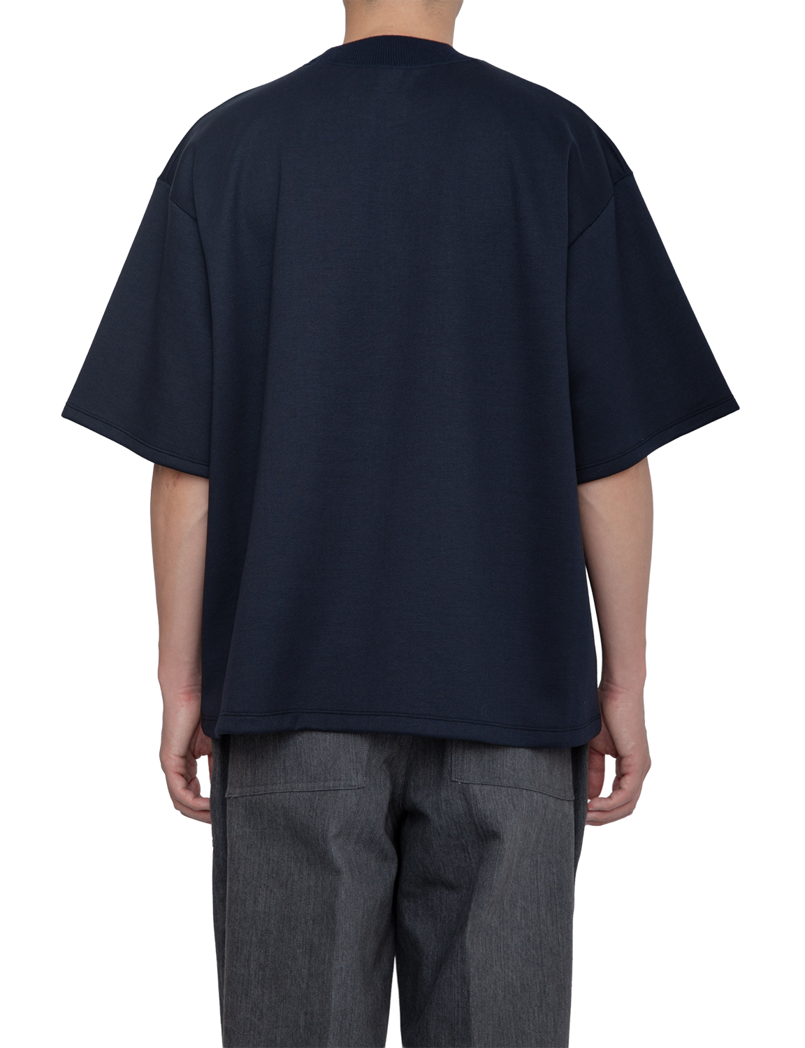 HIGH BACK COLLAR TEE