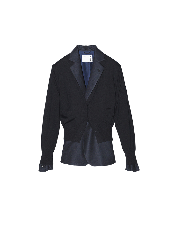 KNIT DOCKING JACKET
