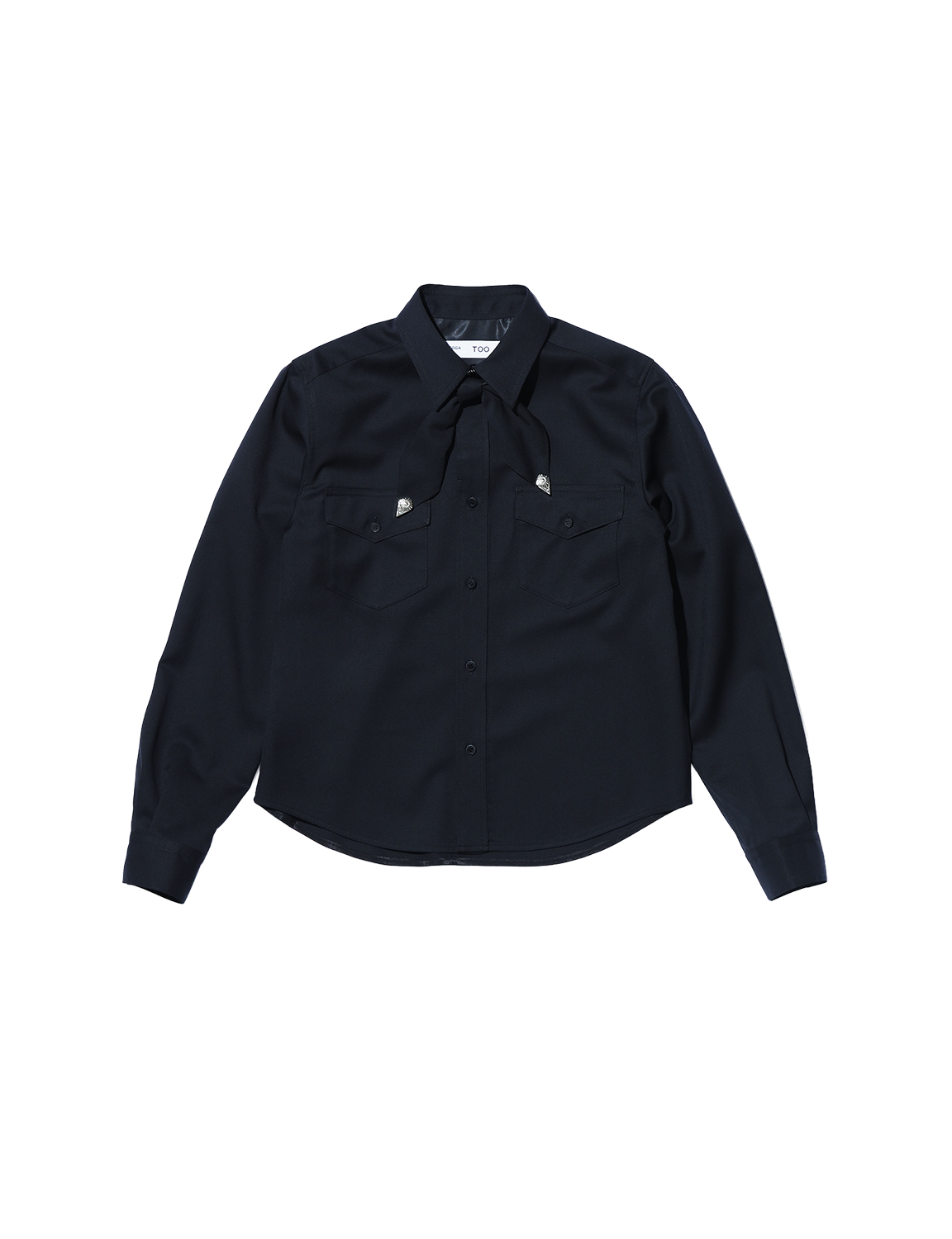 TOGA TOO TWILL RIBBON SHIRT