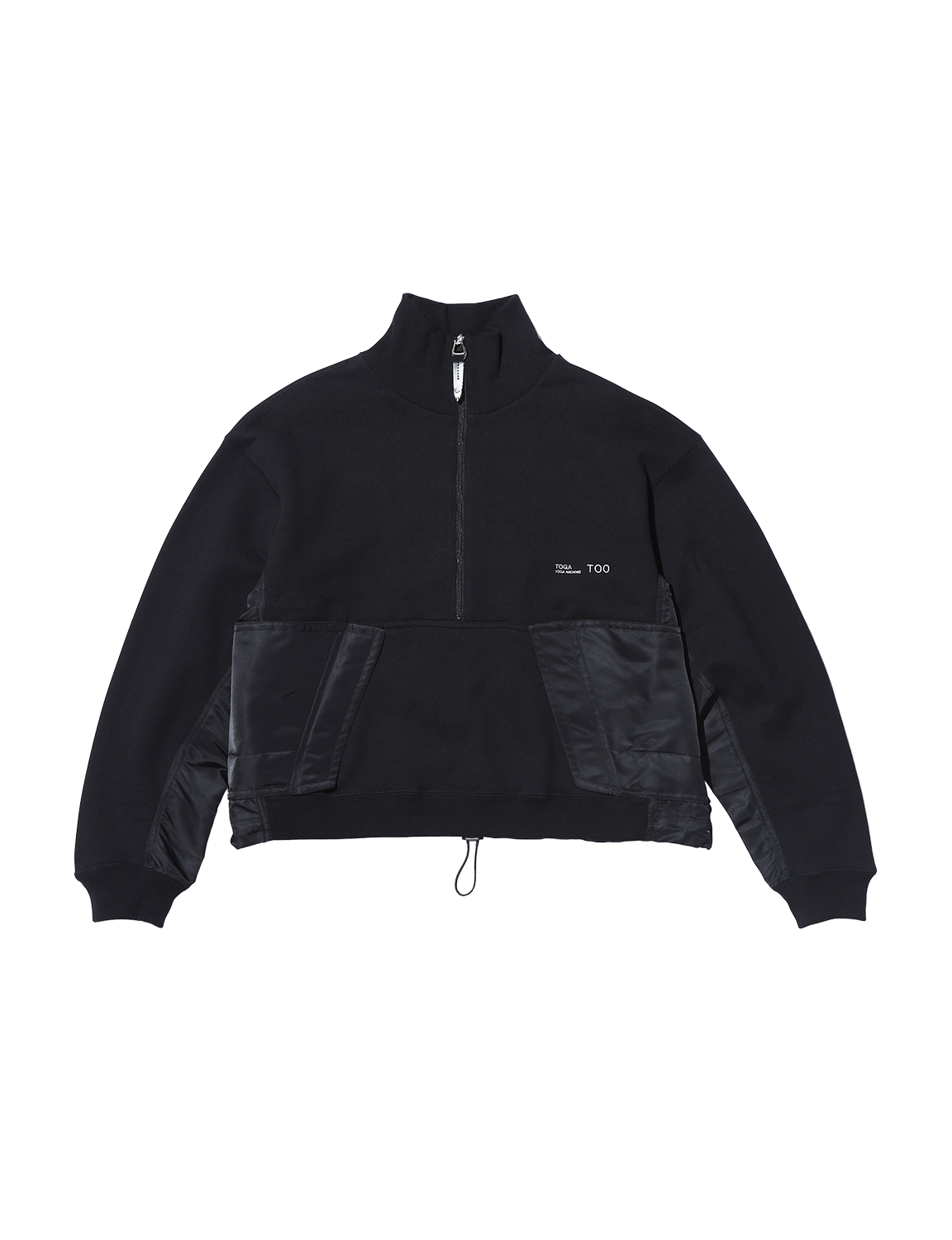 TOGA TOO COTTON HALF ZIP PULLOVER