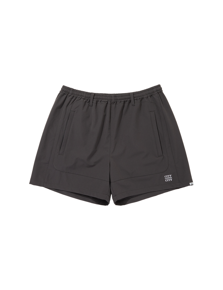EMBROIDERD LOGO STRECH NYLON EASY SHORTS