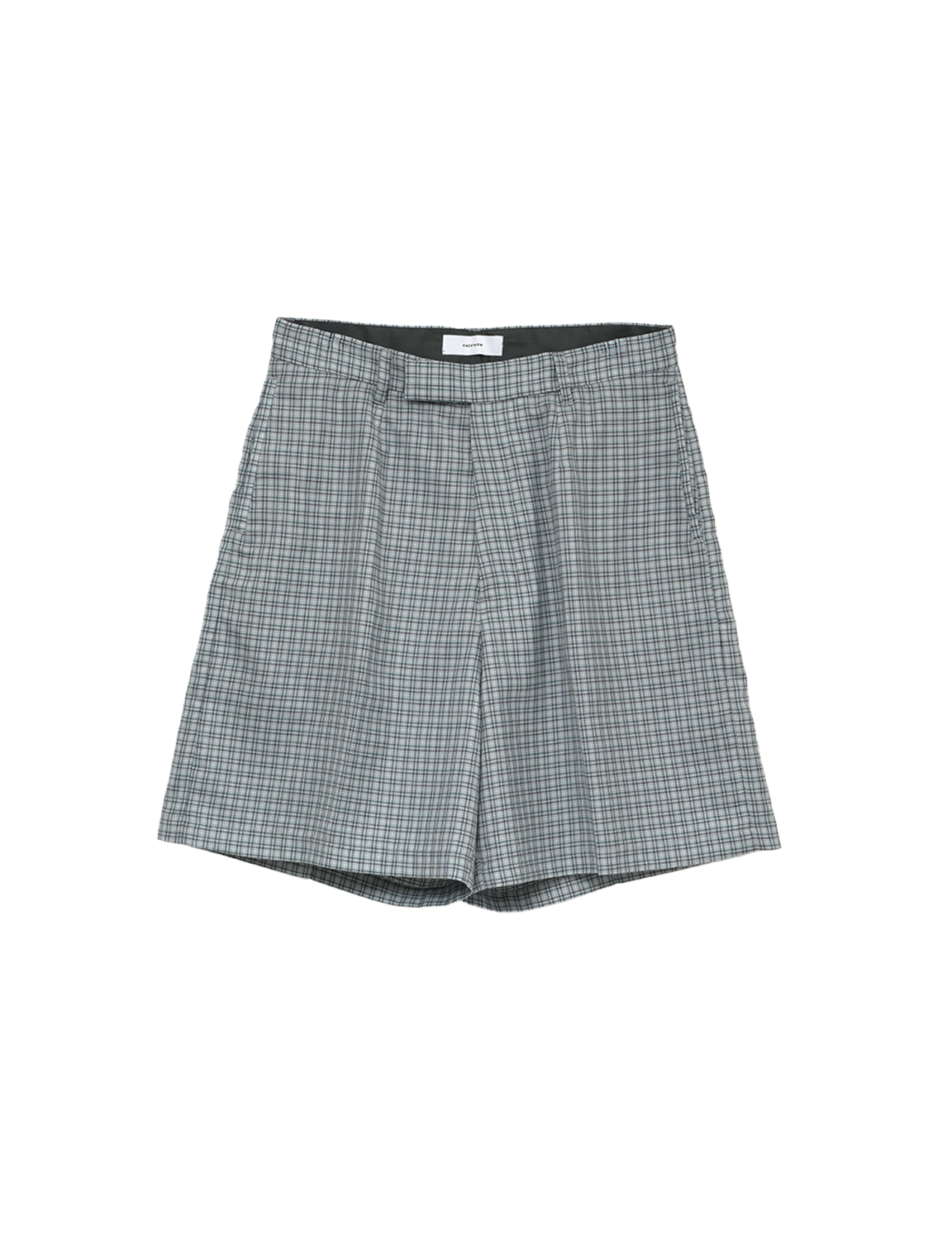 FACETASM ORIGINAL CHECK SHORTS