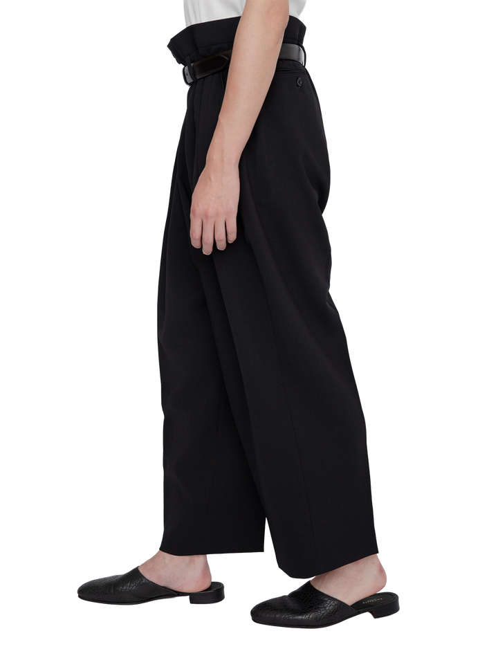 3-PLEATED TROUSERS