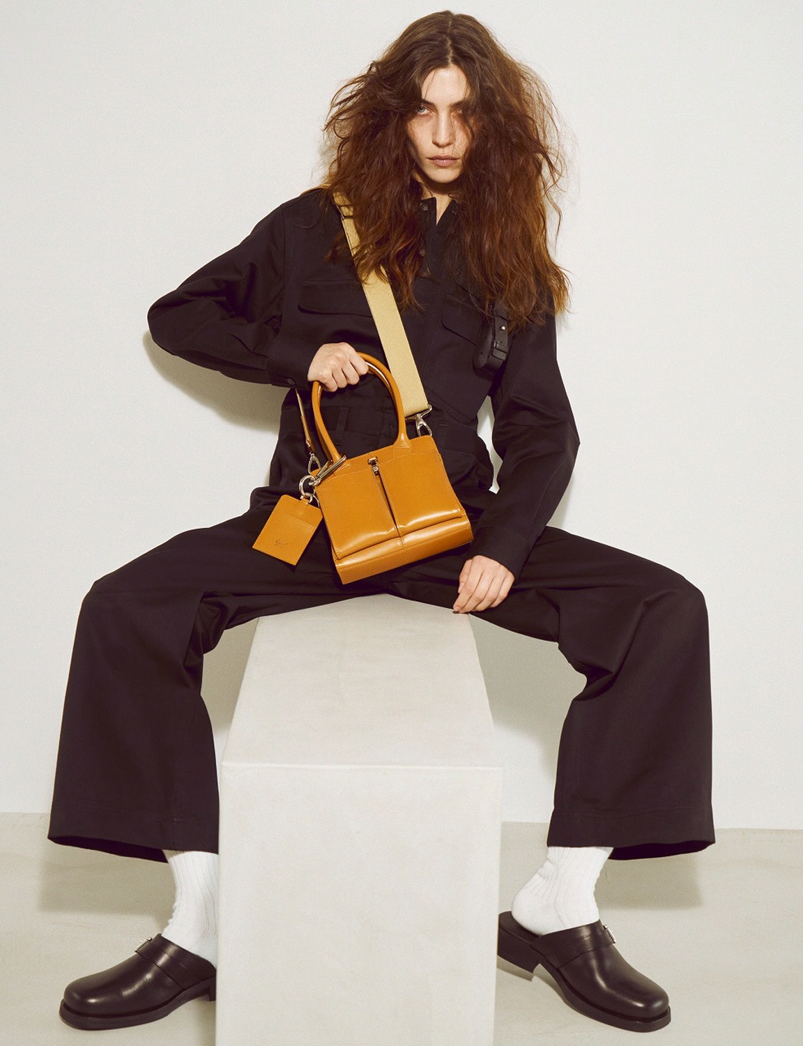 Tuck Wide Trousers