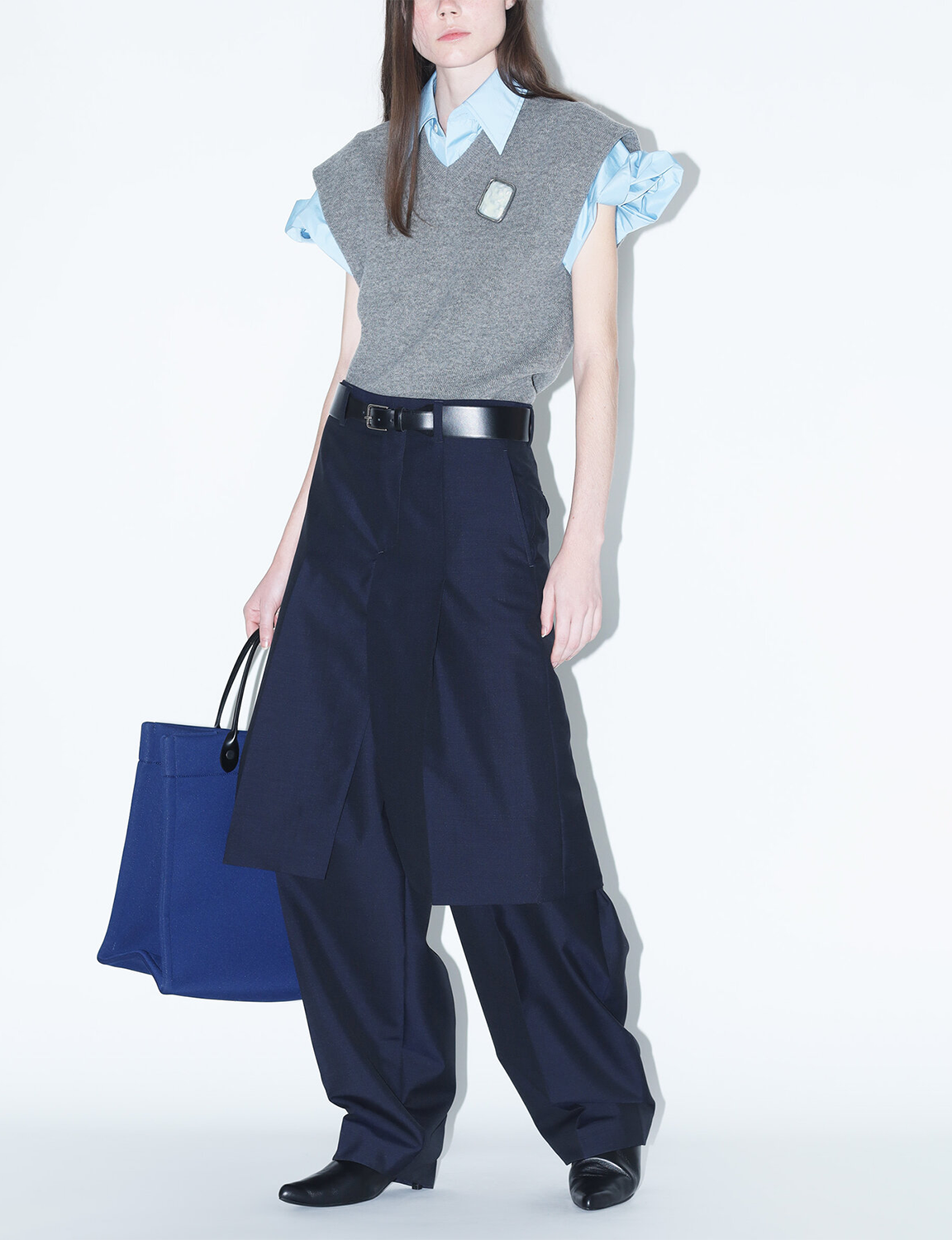 LAYERED TROUSERS