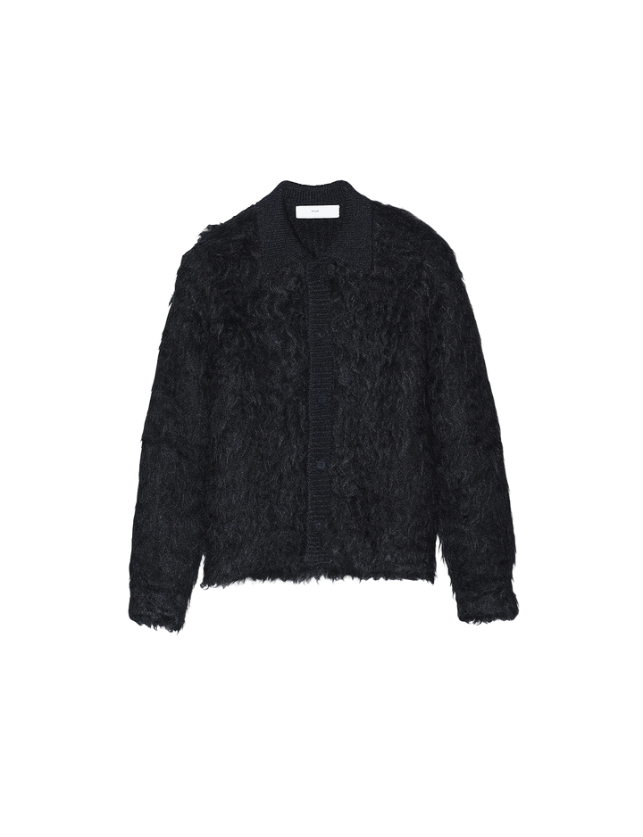 SHAGGY KNIT CARDIGAN