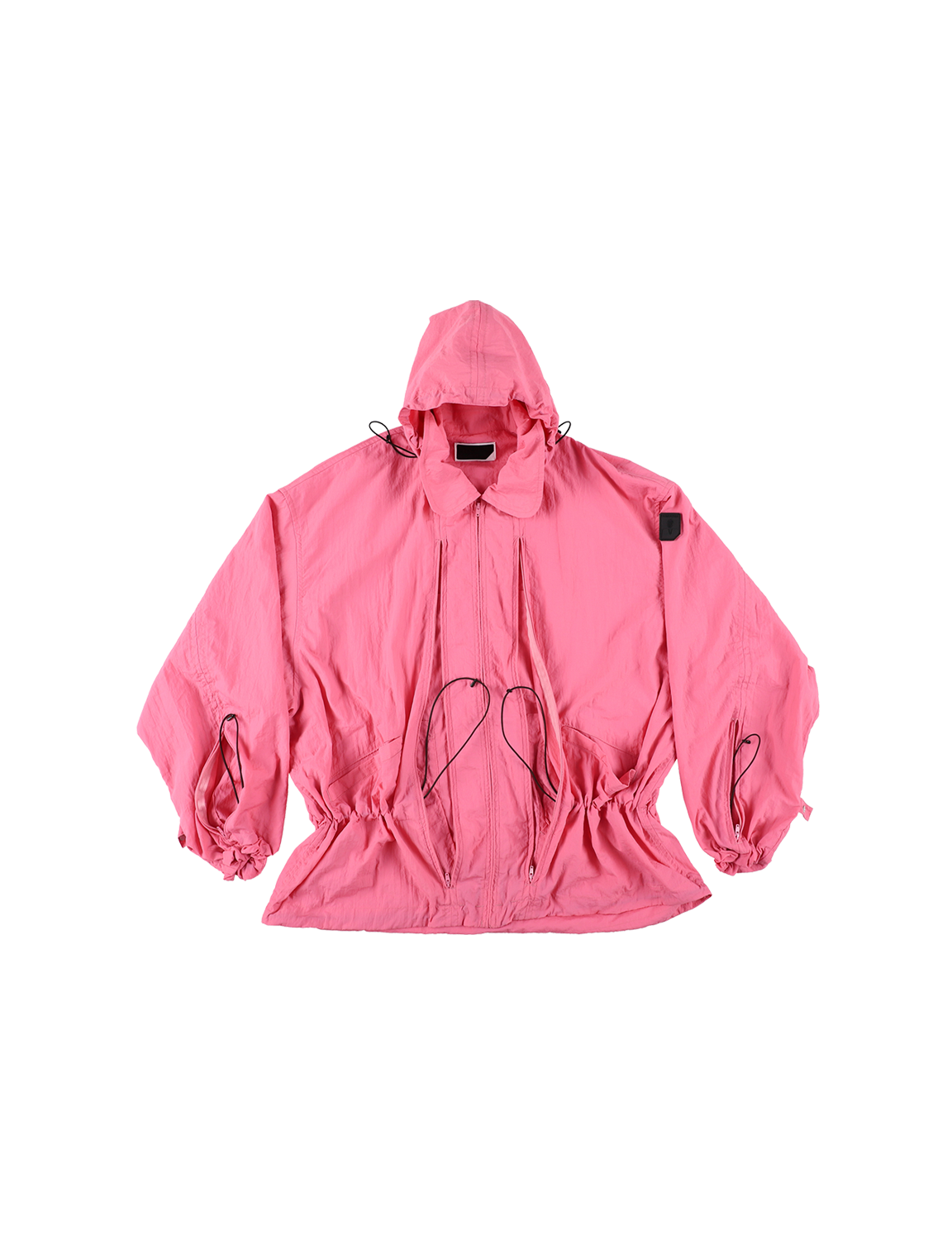CRUSHED NYLON FULL PACK JACKET