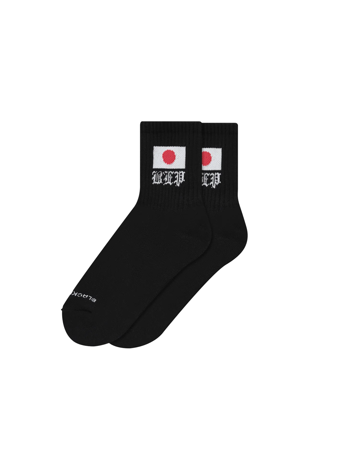 BlackEyePatch JAPAN FLAG SHORT SOCKS