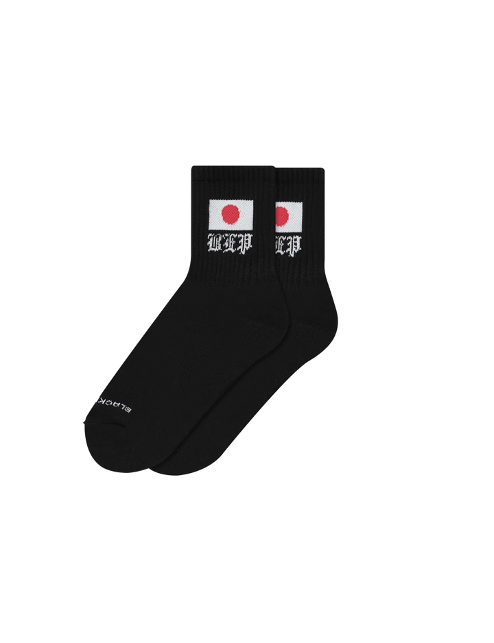 JAPAN FLAG SHORT SOCKS