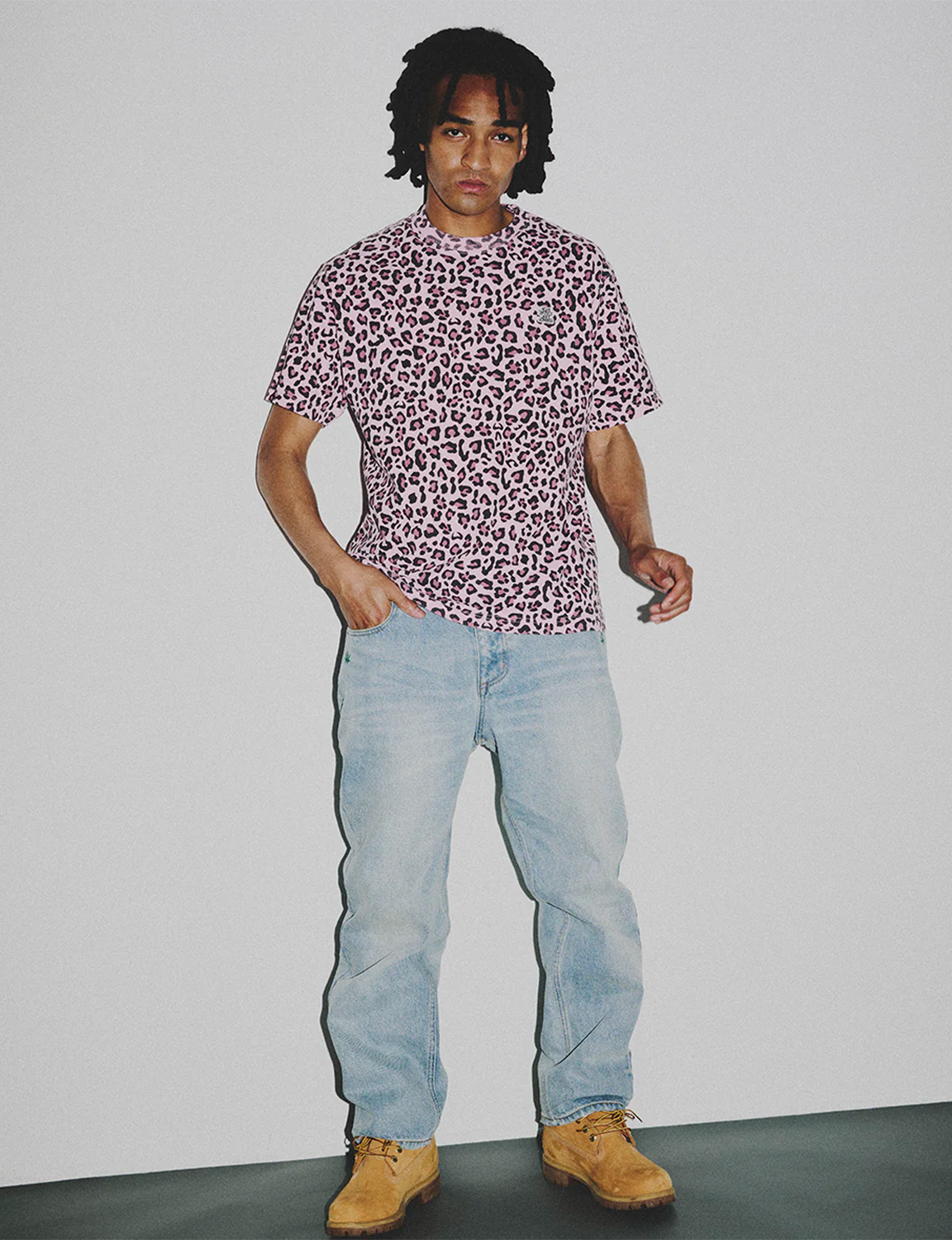 LEOPARD PATTERNED SMALL OG TEE