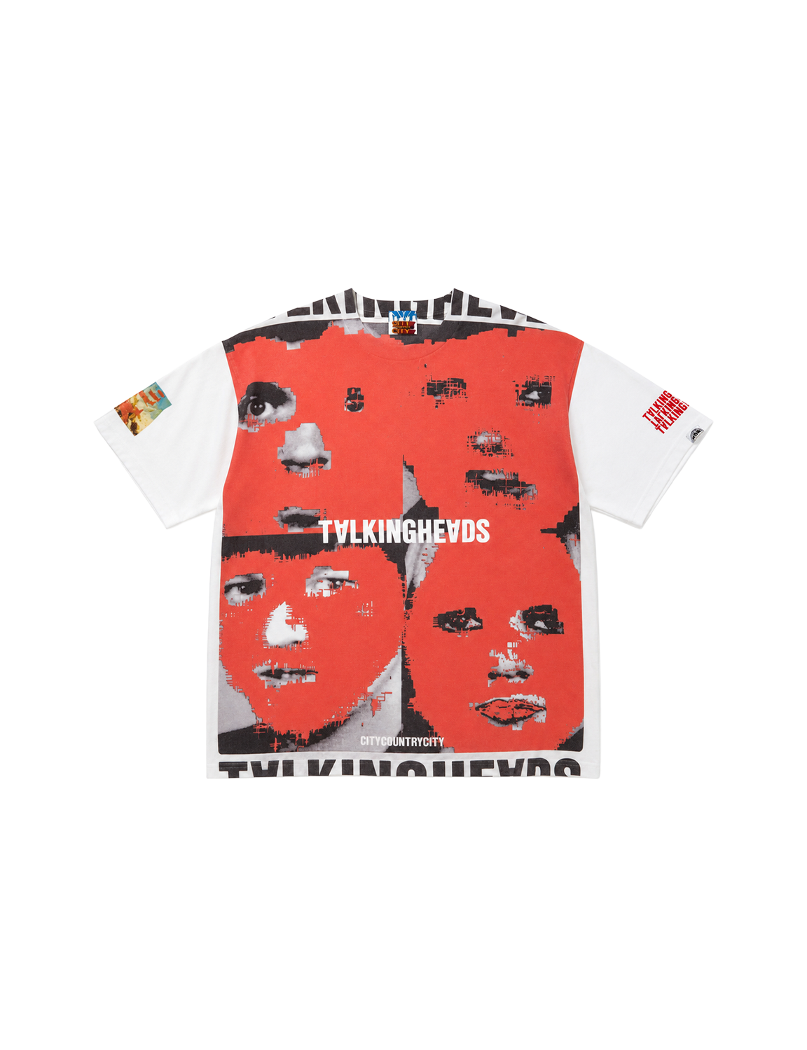 CITY COUNTRY CITY CITY COUNTRY CITY × TALKING HEADS T-SHIRT