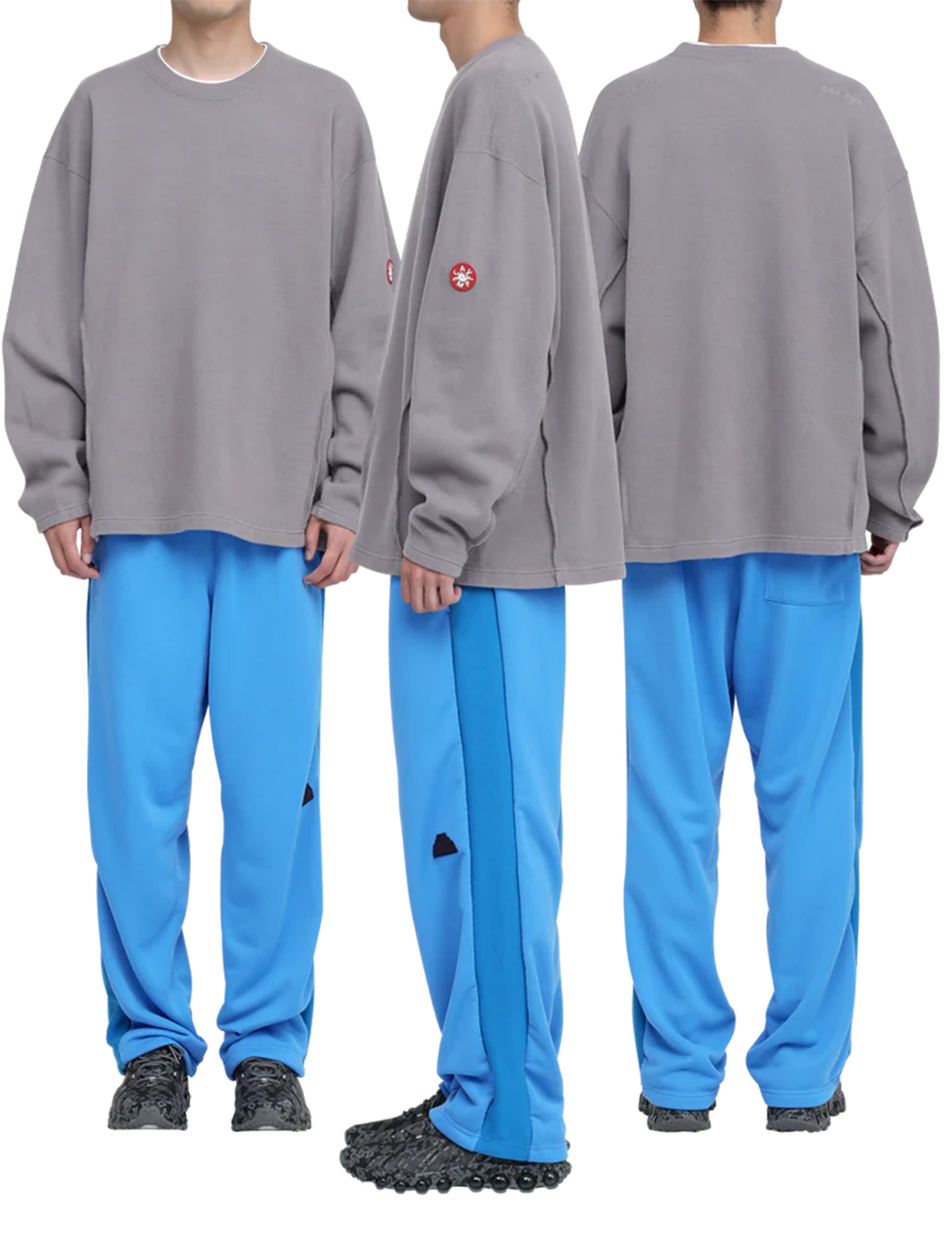 C.E - SIDE SEAM DBL KNIT LONG SLEEVE – Stactile