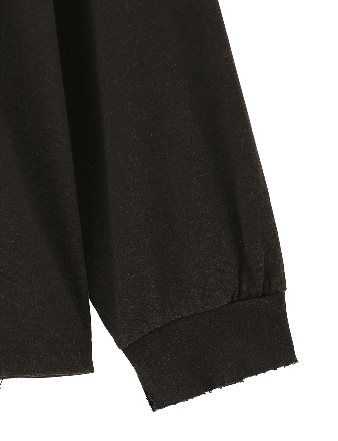 Shoulder-Pad Long Sleeve T-Shirt 