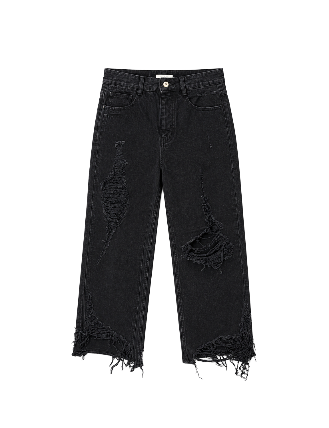 KANAKO SAKAI DISTRESSED JEANS