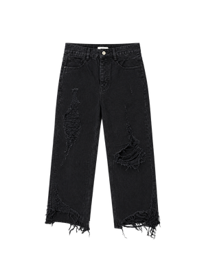 DISTRESSED JEANS