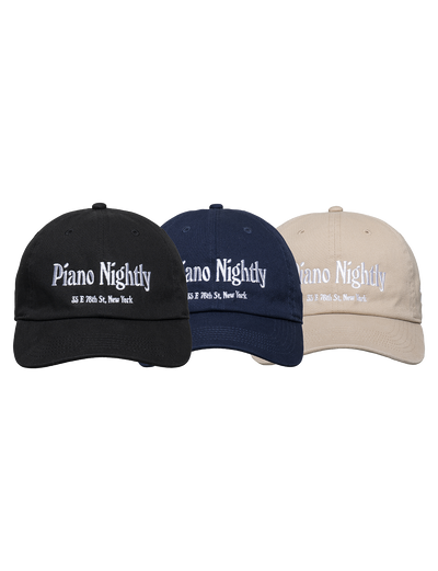 KOSUKE SHONO - 'PIANO NIGHTLY' BASEBALL CAP