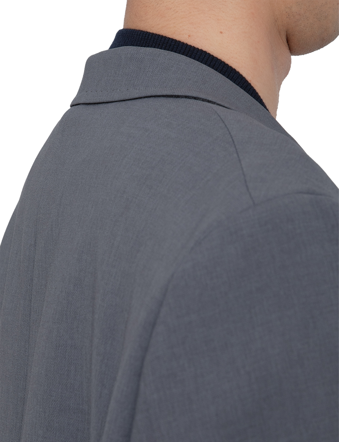 HIGH BACK COLLAR TEE