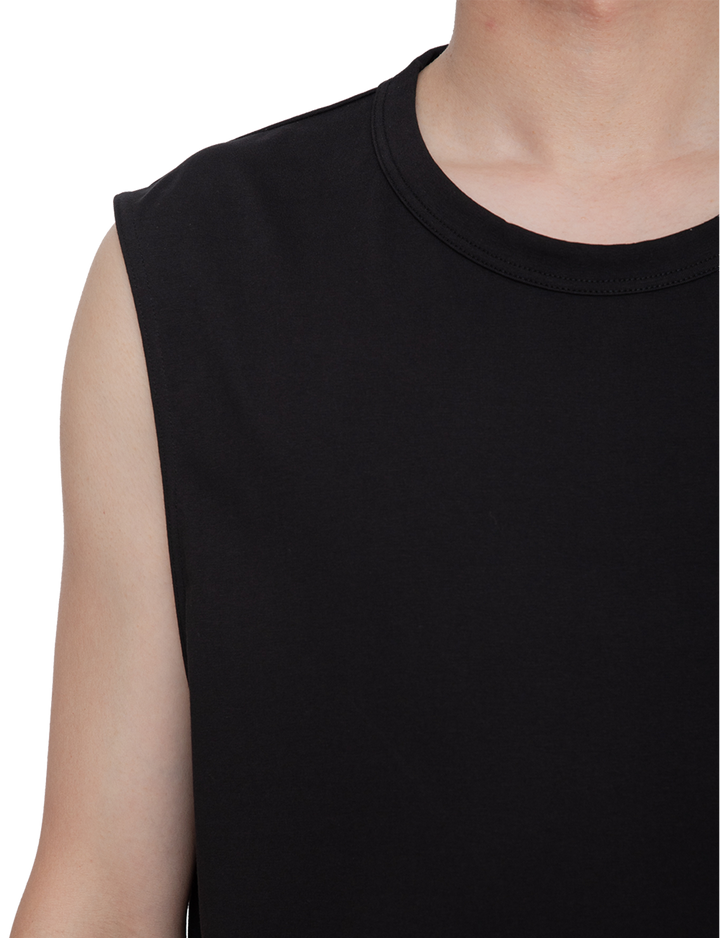 NO SLEEVE TEE