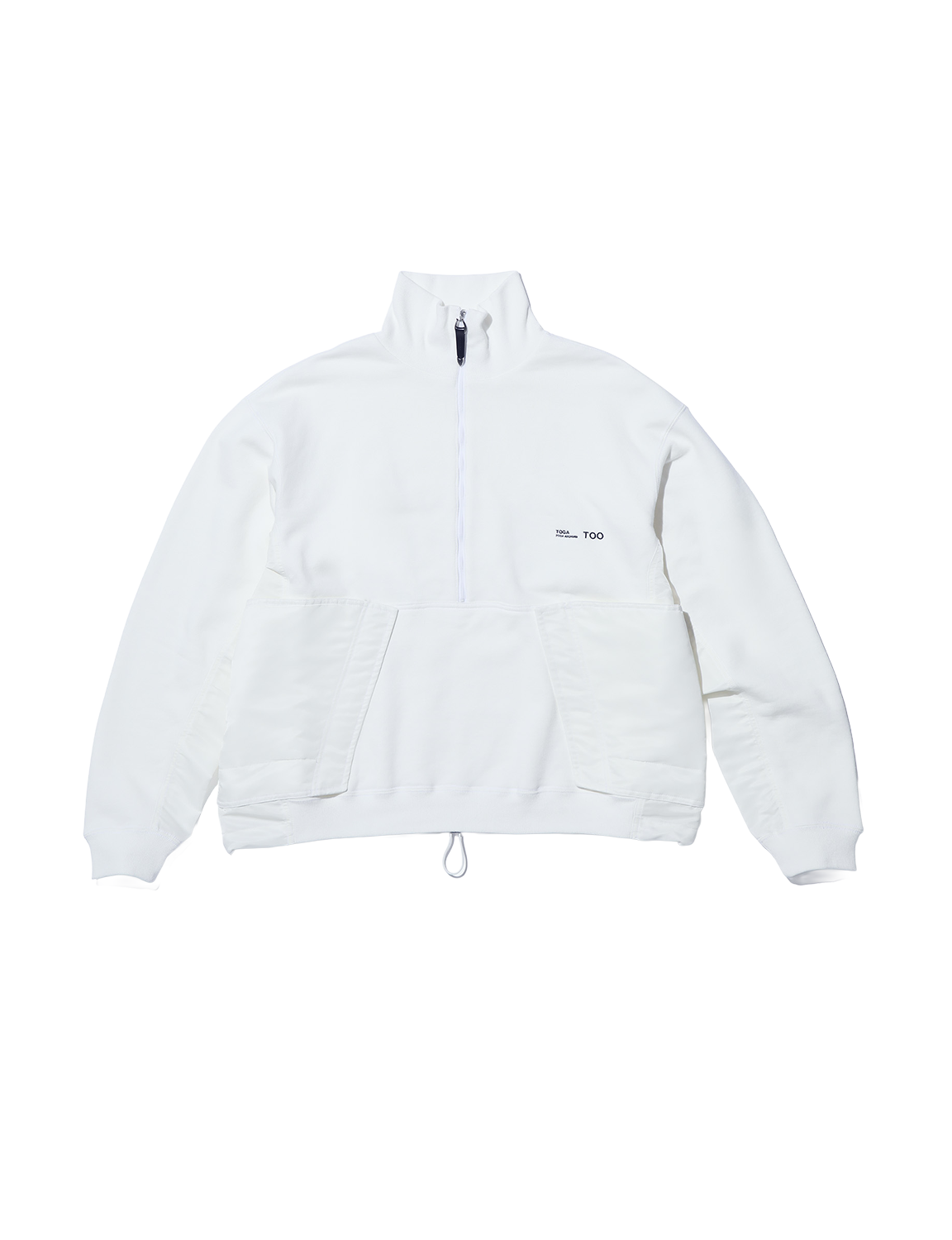 TOGA TOO COTTON HALF ZIP PULLOVER