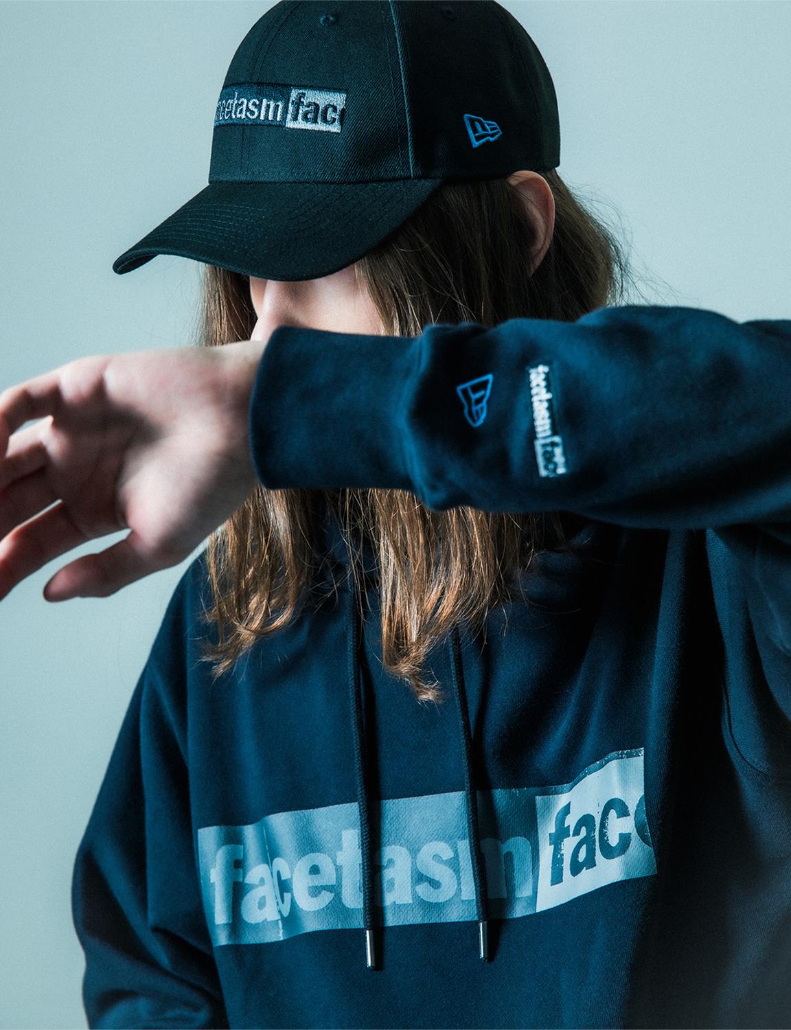 FACETASM×NEW ERA LOGO CAP
