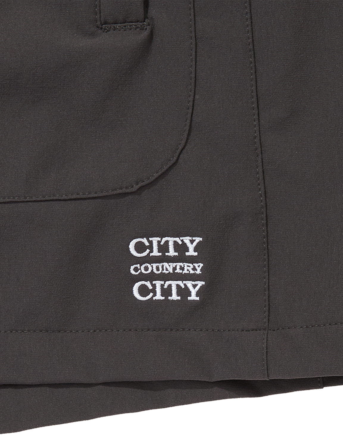 EMBROIDERD LOGO STRECH NYLON EASY SHORTS