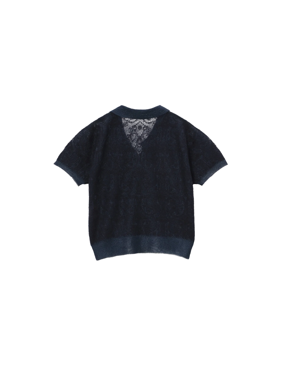 JACQUARD-KNIT POLO