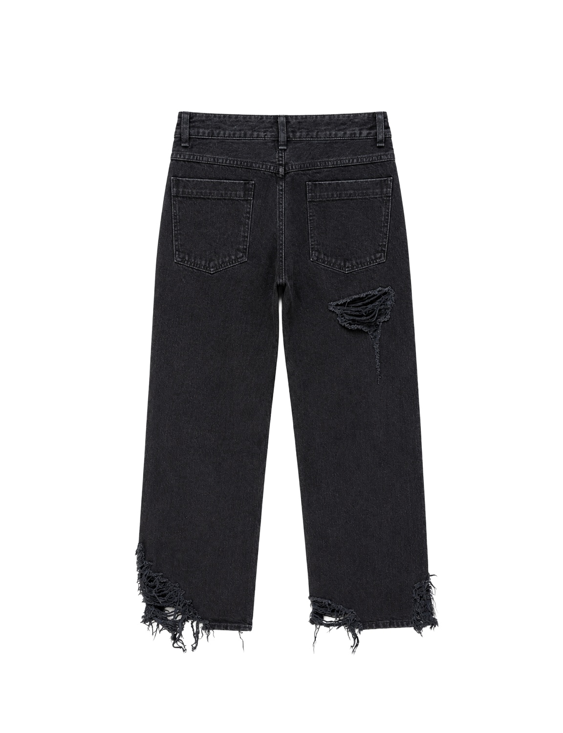 DISTRESSED JEANS