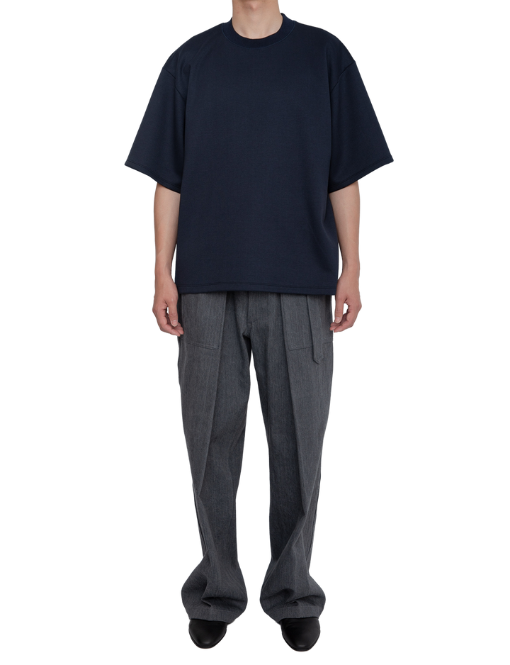 HIGH BACK COLLAR TEE