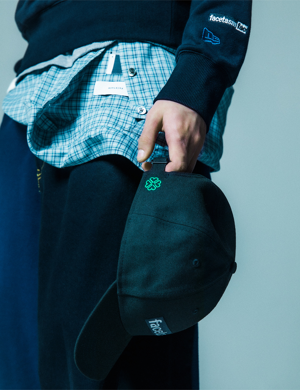 FACETASM×NEW ERA LOGO CAP
