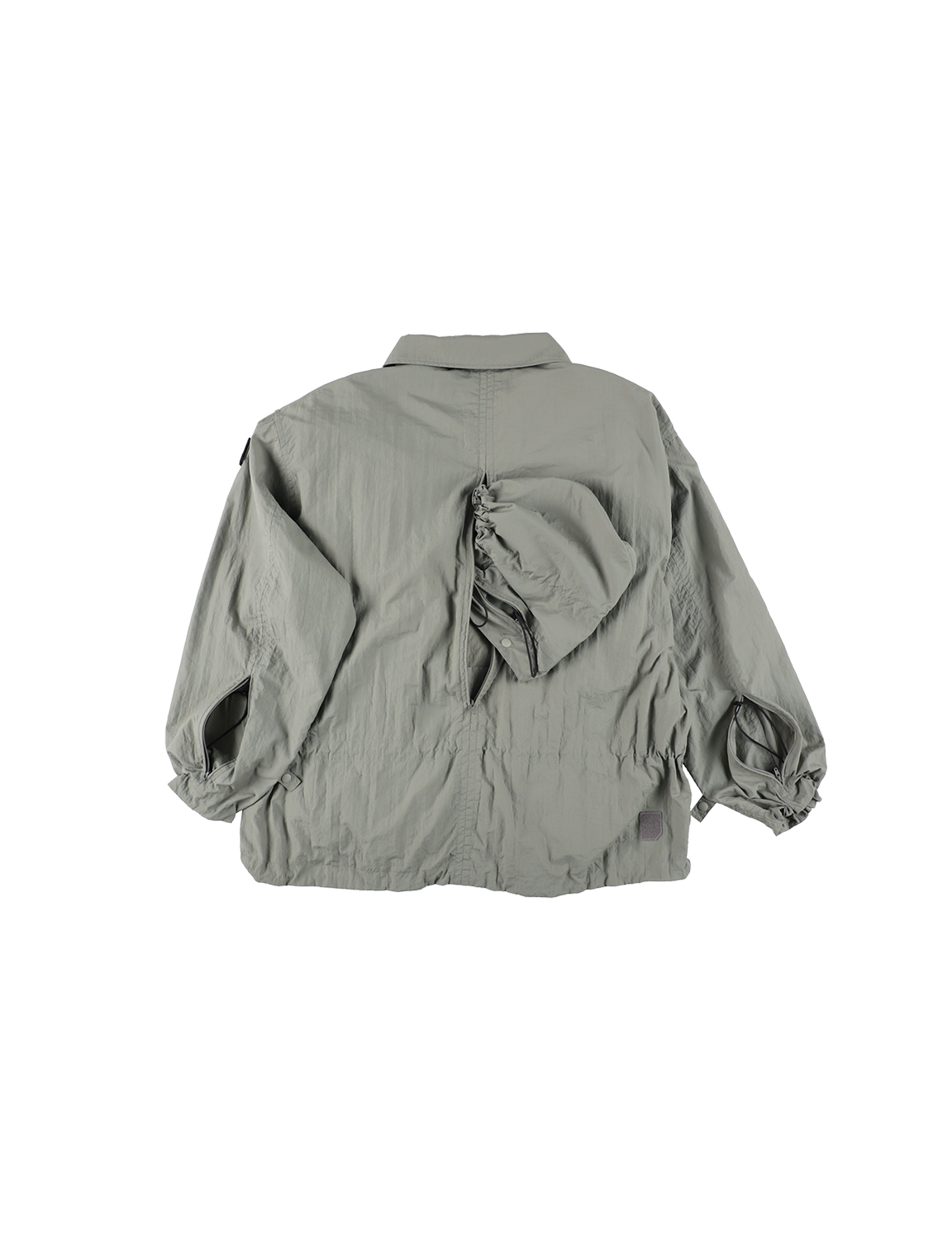 CRUSHED NYLON FULL PACK JACKET