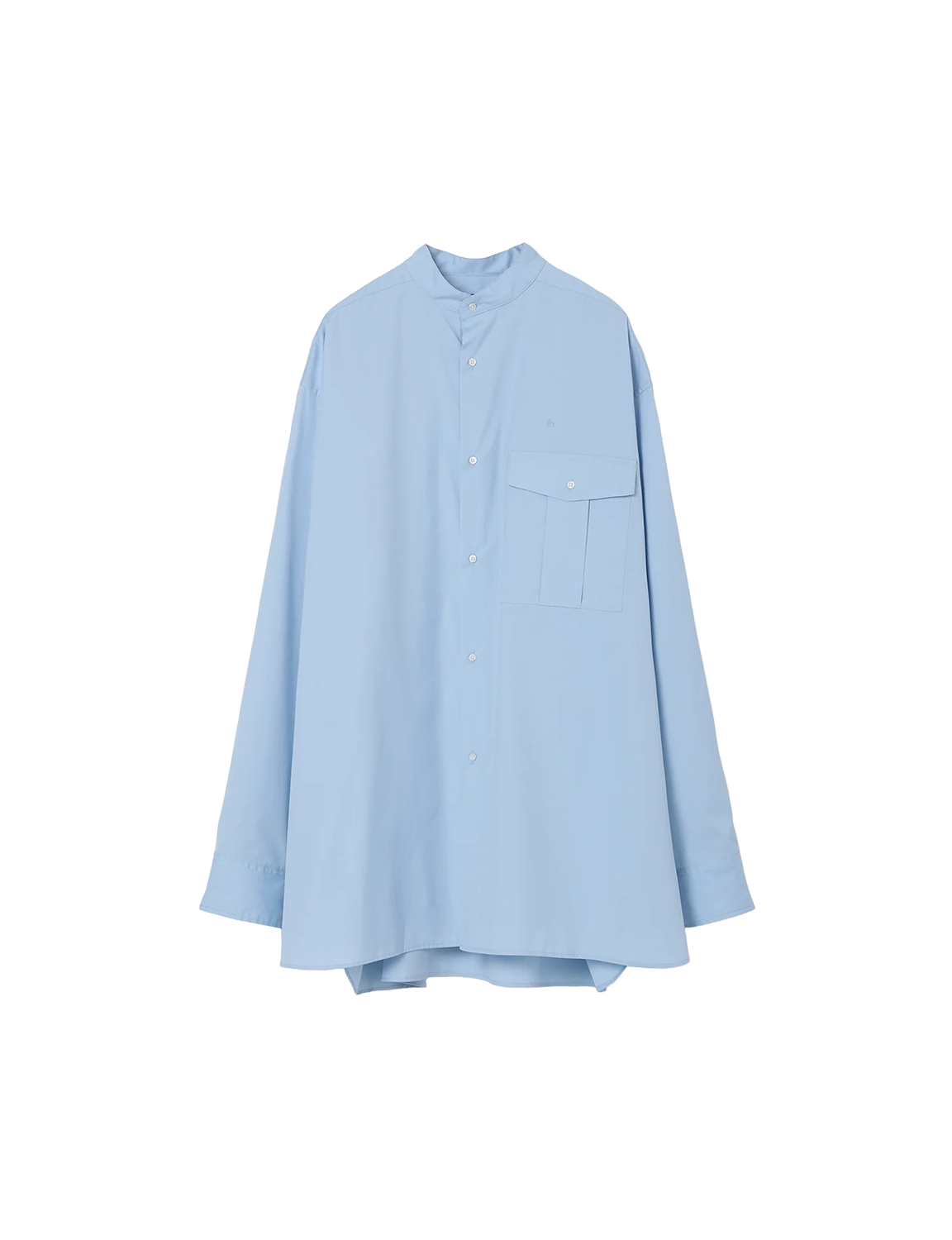 th products Stand Collar Big Shirt