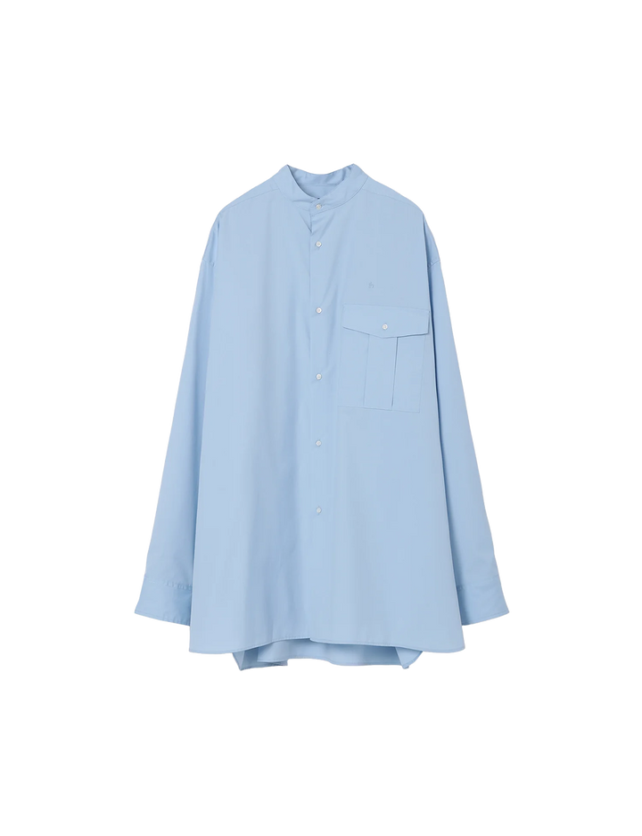 Stand Collar Big Shirt