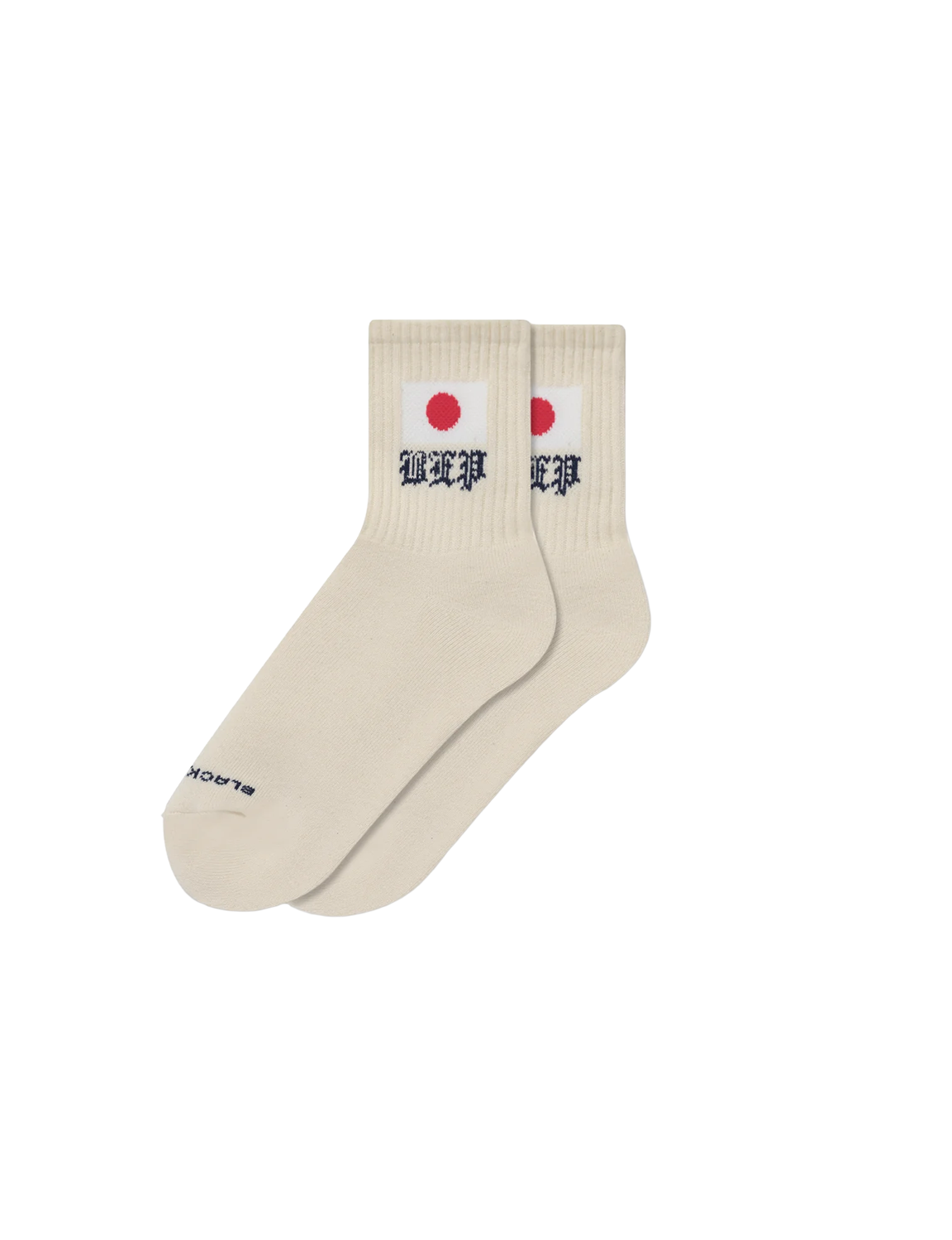BlackEyePatch JAPAN FLAG SHORT SOCKS