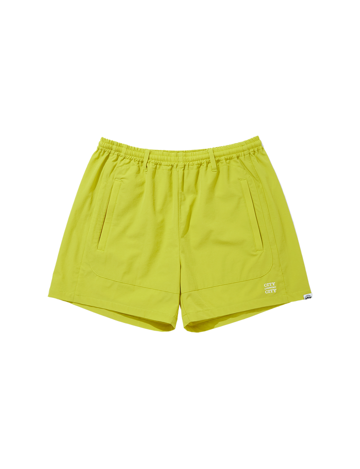 EMBROIDERD LOGO STRECH NYLON EASY SHORTS