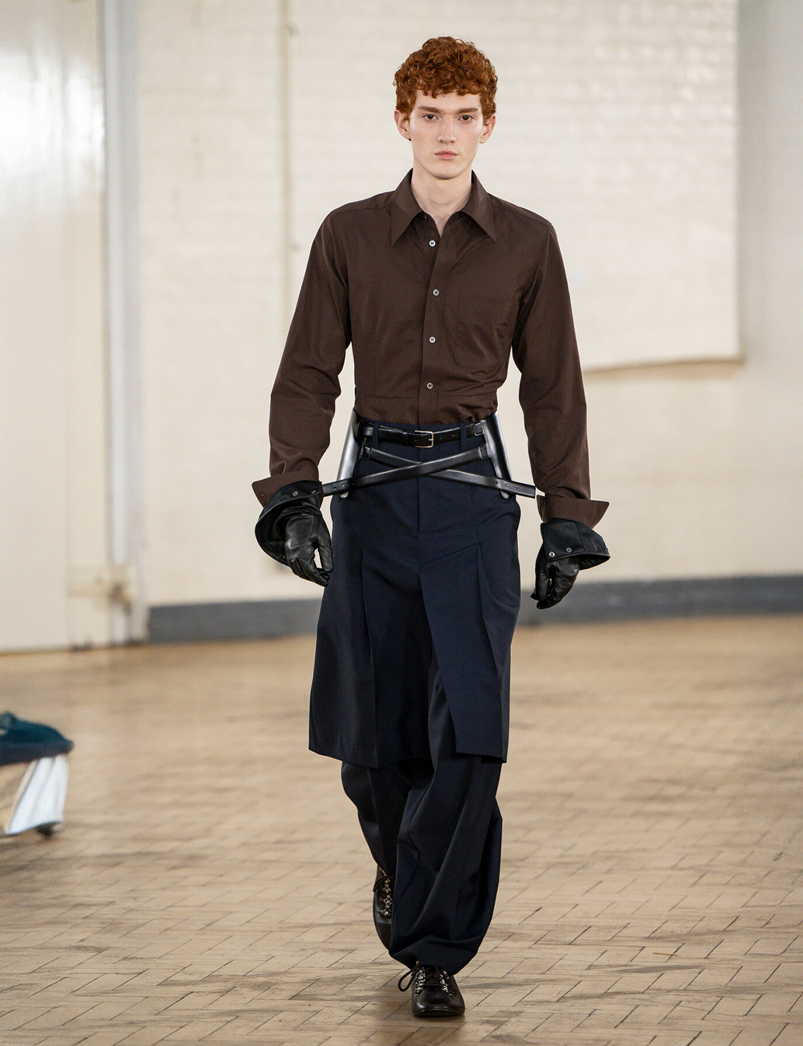 LAYERED TROUSERS