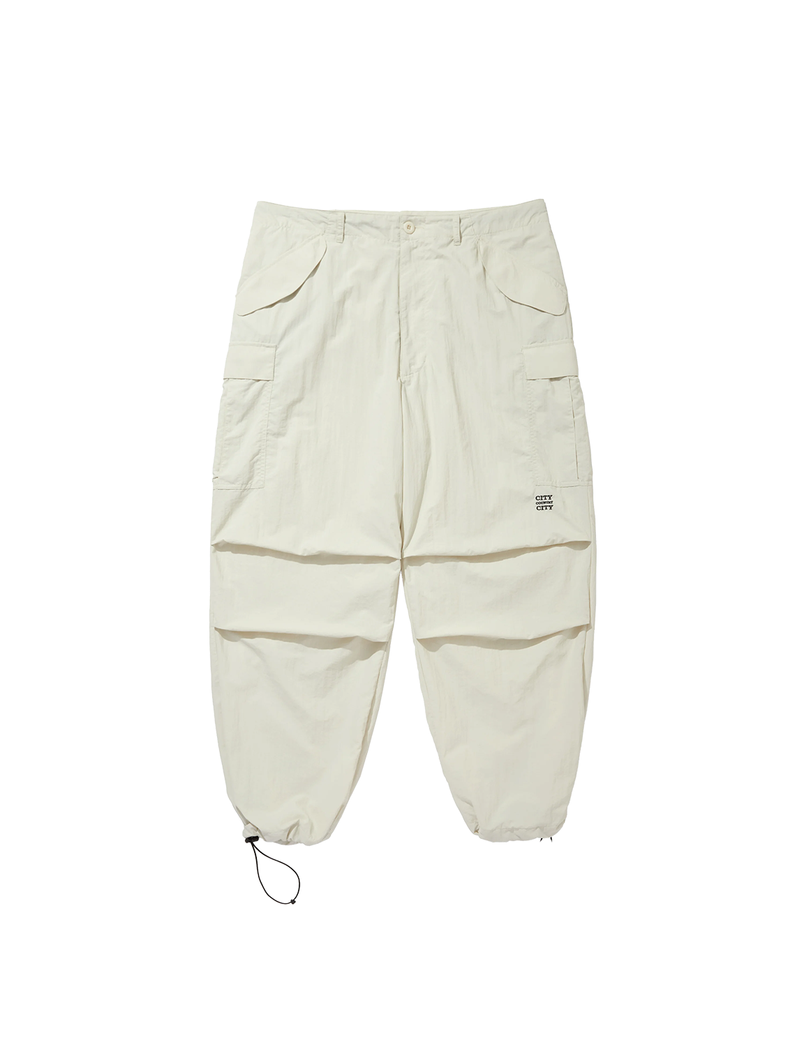 CITY COUNTRY CITY TASLAN NYLON OVER SIZE PANTS