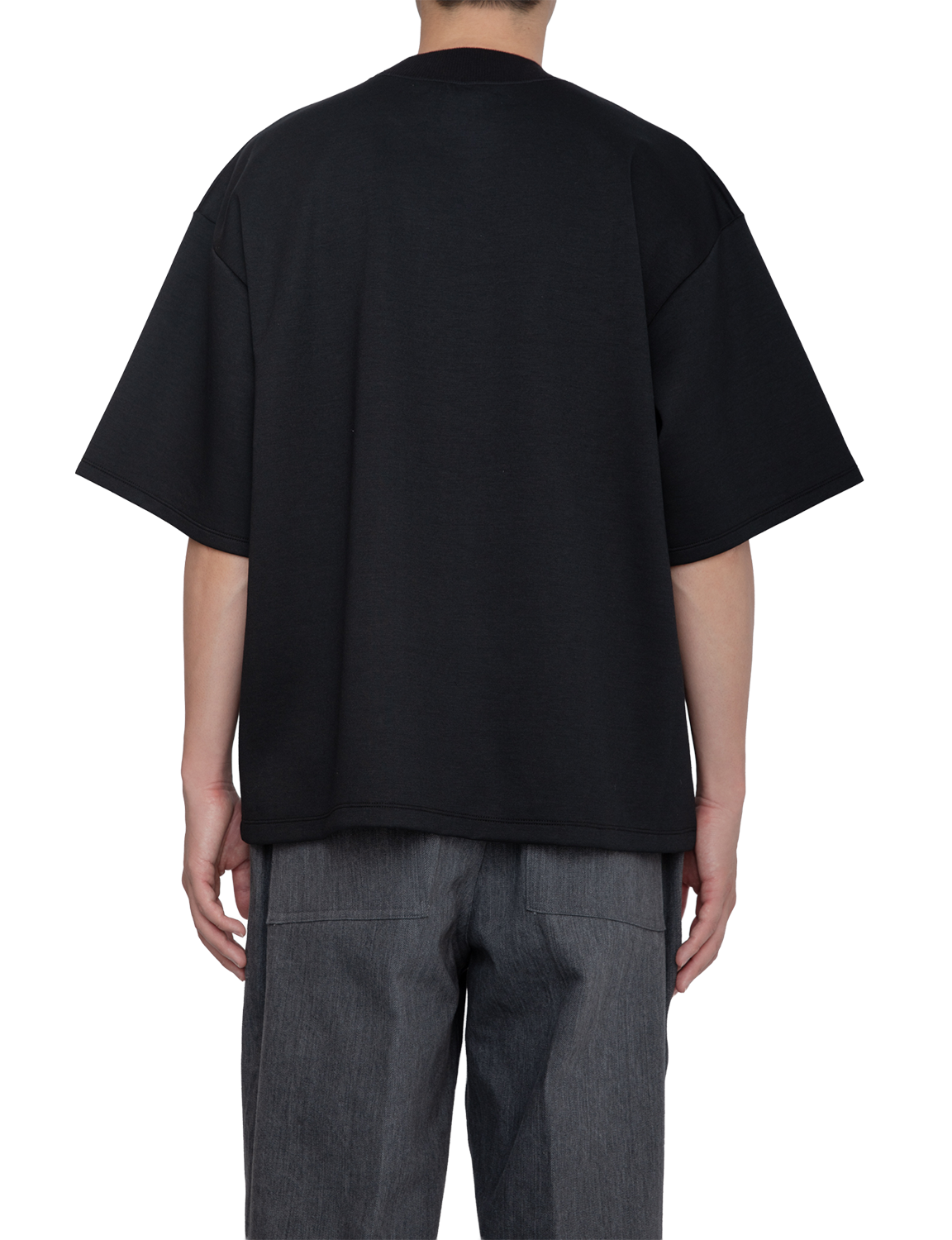 HIGH BACK COLLAR TEE