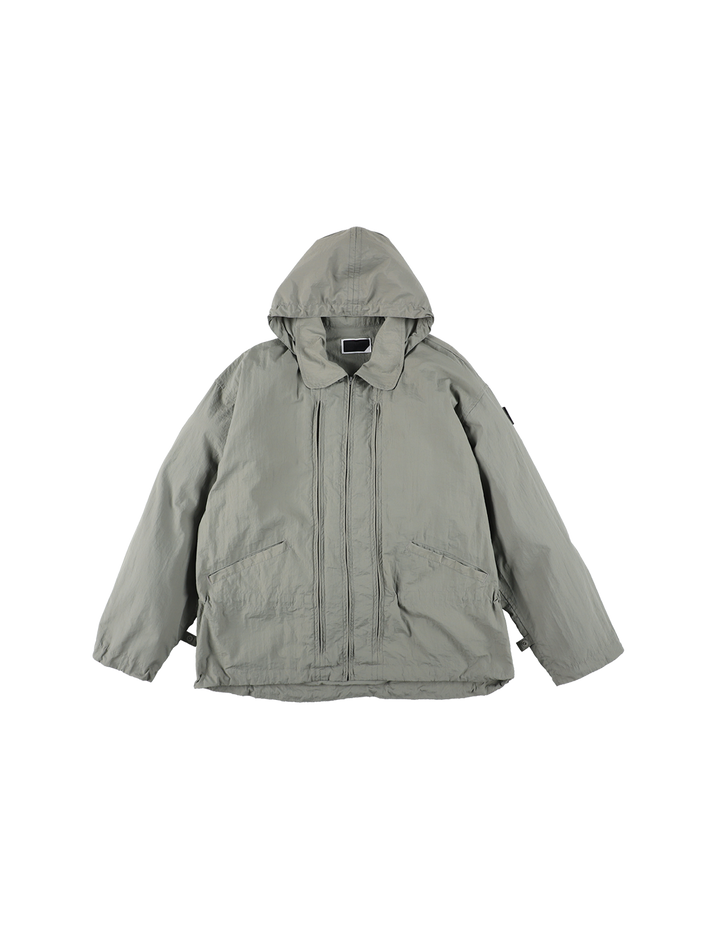 CRUSHED NYLON FULL PACK JACKET