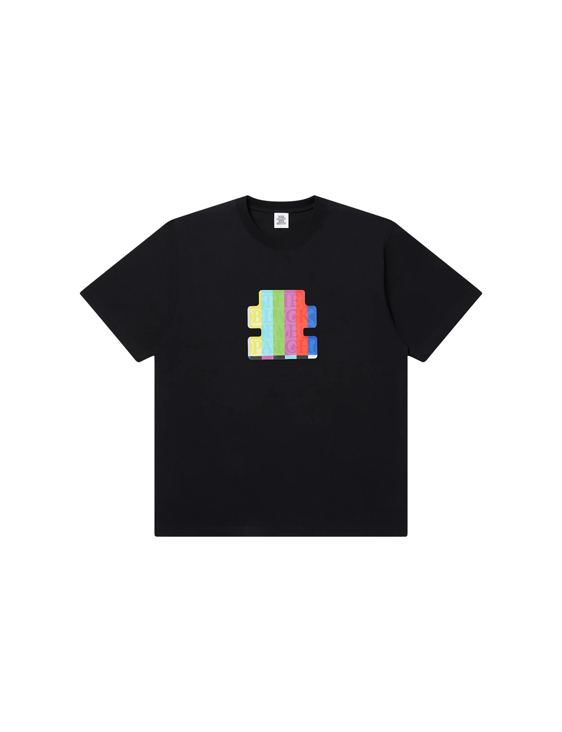BlackEyePatch SMPTE COLOR BAR OG LABEL TEE