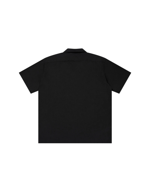 3 LETTER OE OPEN COLLARED S/S SHIRT