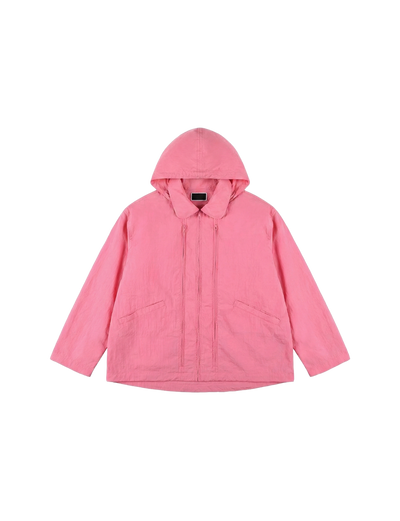 CRUSHED NYLON FULL PACK JACKET