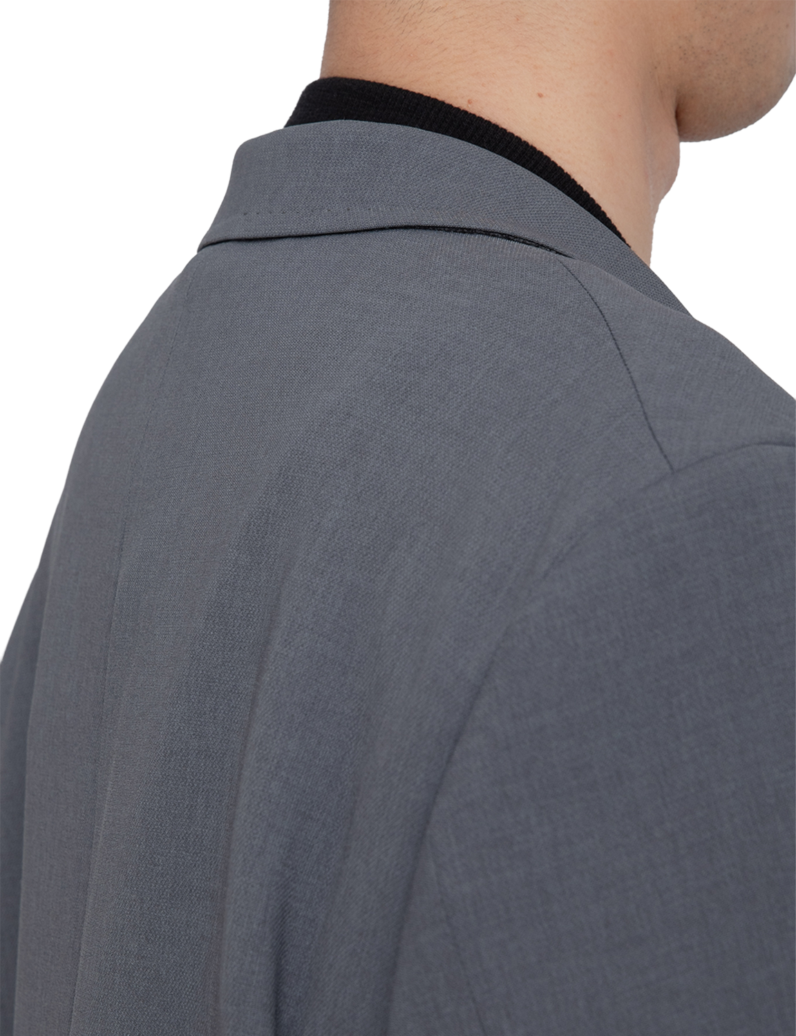 HIGH BACK COLLAR TEE