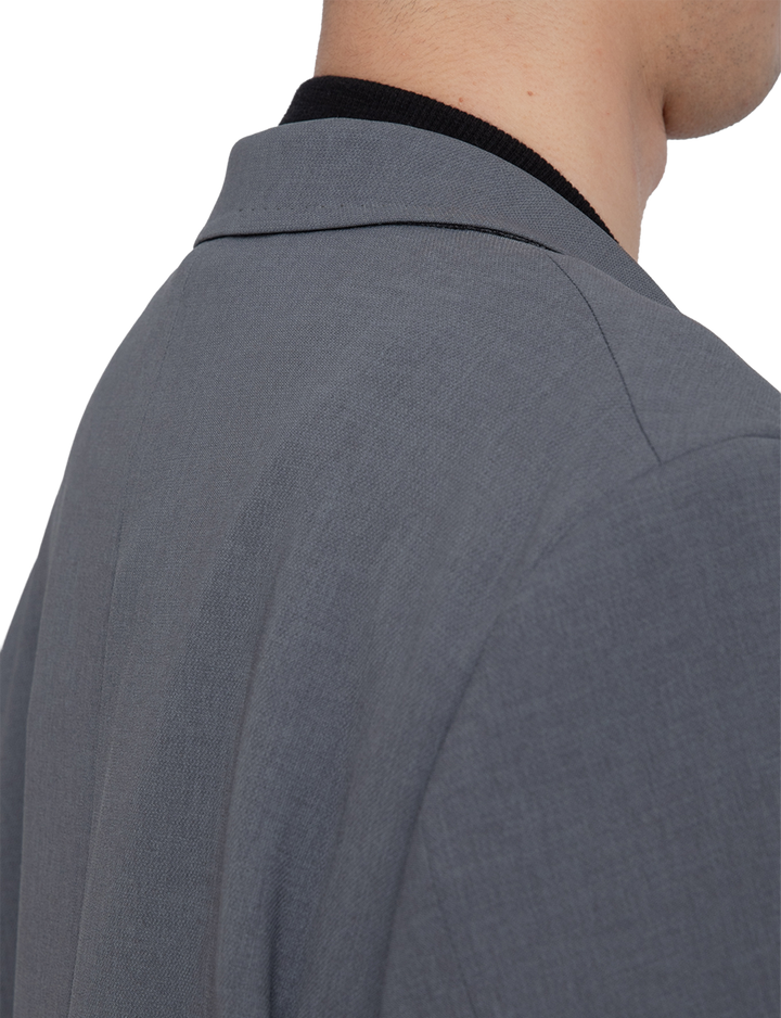 HIGH BACK COLLAR TEE