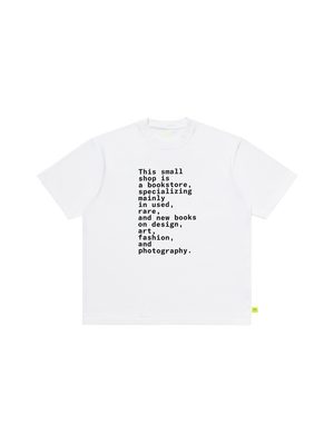 flotsam books- 'flotsam books' S/S TEE