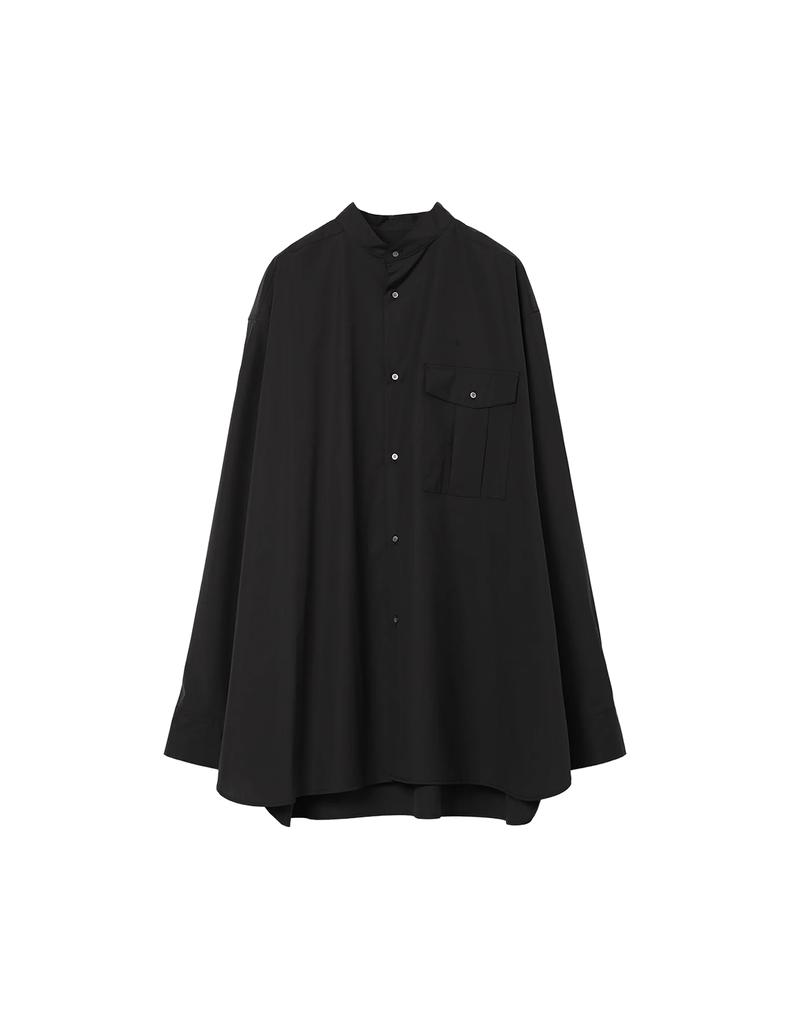 th products Stand Collar Big Shirt