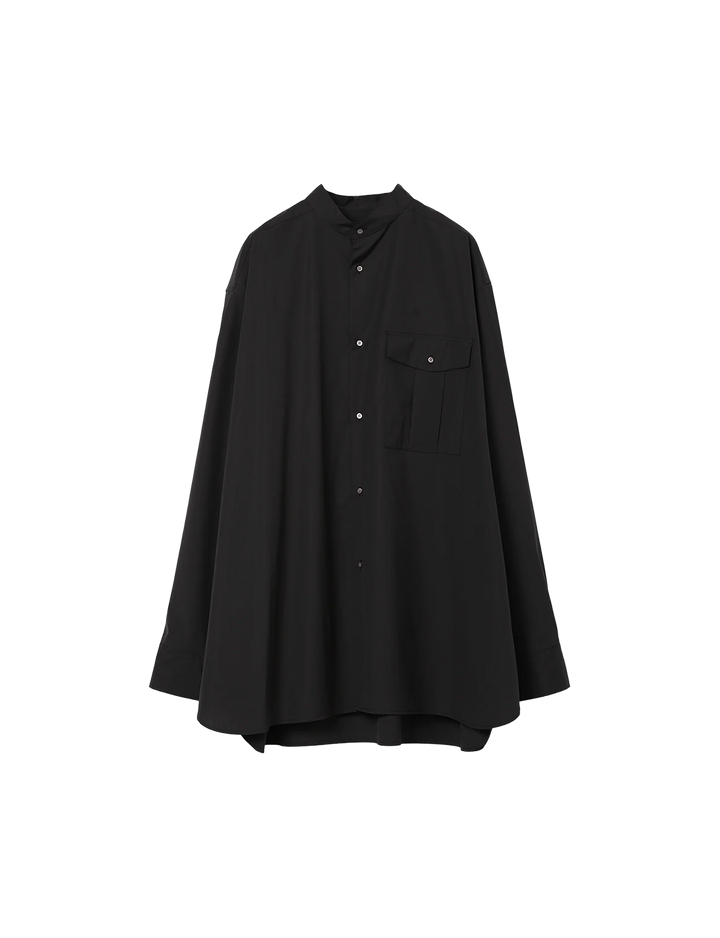 Stand Collar Big Shirt